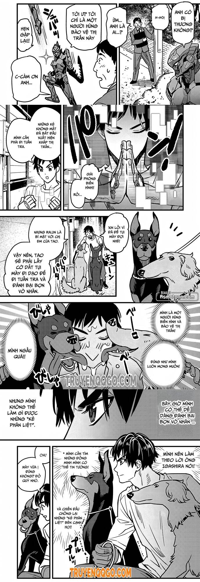 Raijin: Kỵ Sĩ Thép Bọc Giáp Sét Chapter 4 - 13