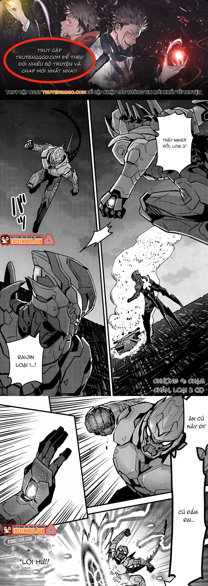 Raijin: Kỵ Sĩ Thép Bọc Giáp Sét Chapter 9 - 1