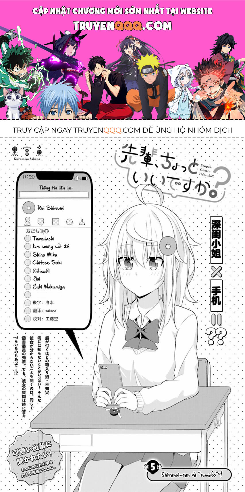 “Senpai, Anh Có Thể Cho Em Một Chút Thời Gian Được Không? Chapter 5 - 1