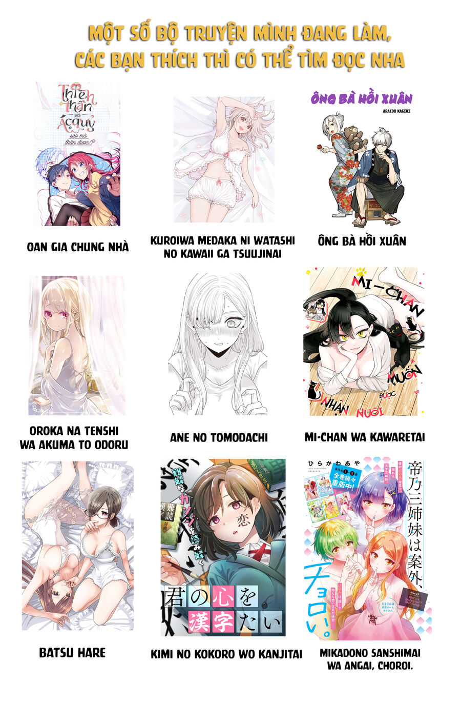 Mii-Chan Muốn Được Nhận Nuôi! Chapter 16 - 28