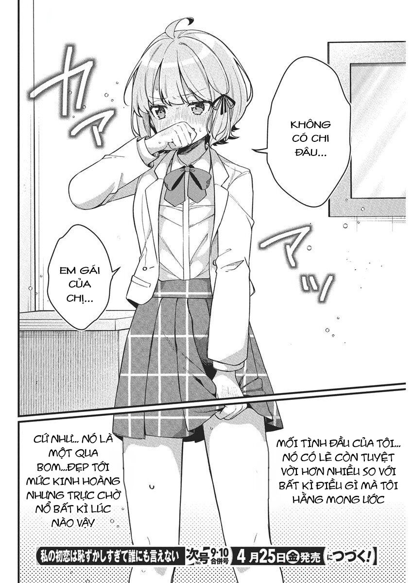 Watashi no Hatsukoi wa Hazukashisugite Darenimo Ienai Chapter 20 - 20