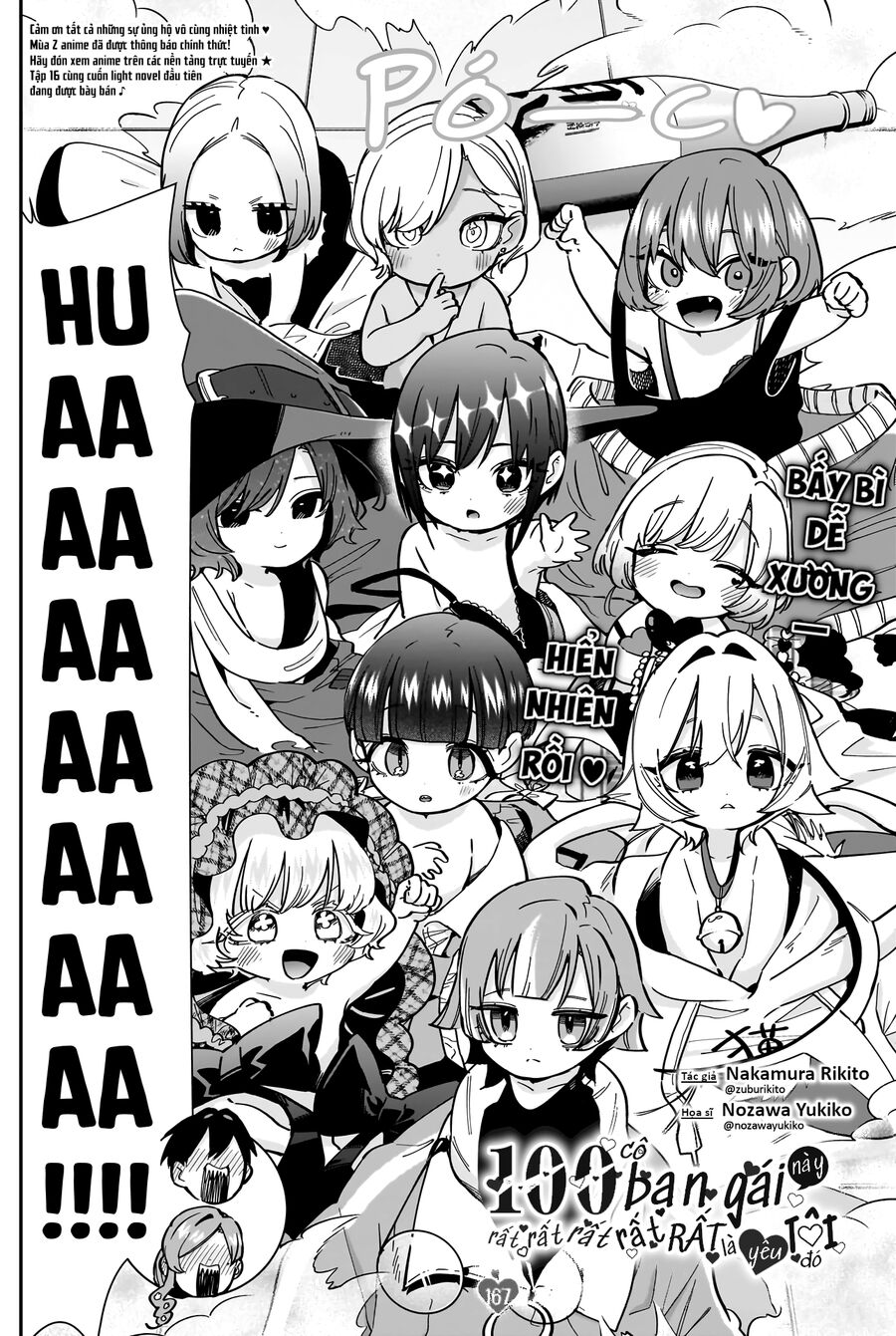 100 Cô Bạn Gái Này Rất, Rất, Rất, Rất, Rất Là Yêu Tôi Đó Chapter 167 - 2