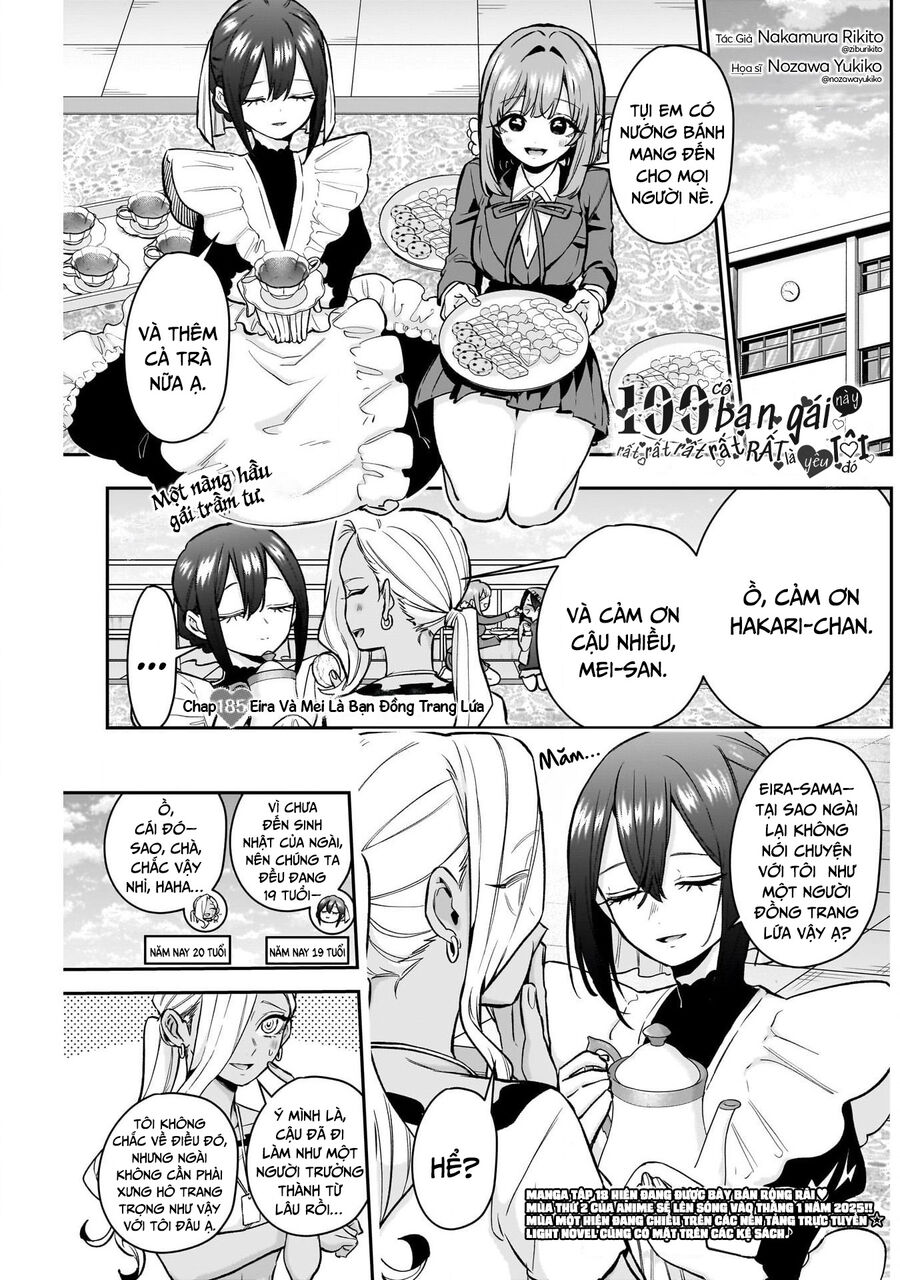 100 Cô Bạn Gái Này Rất, Rất, Rất, Rất, Rất Là Yêu Tôi Đó Chapter 185 - 2
