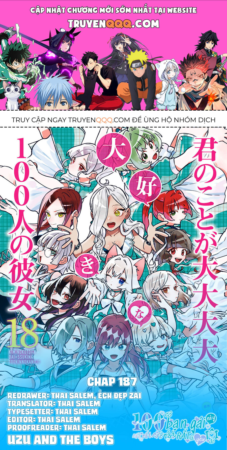 100 Cô Bạn Gái Này Rất, Rất, Rất, Rất, Rất Là Yêu Tôi Đó Chapter 187 - 1