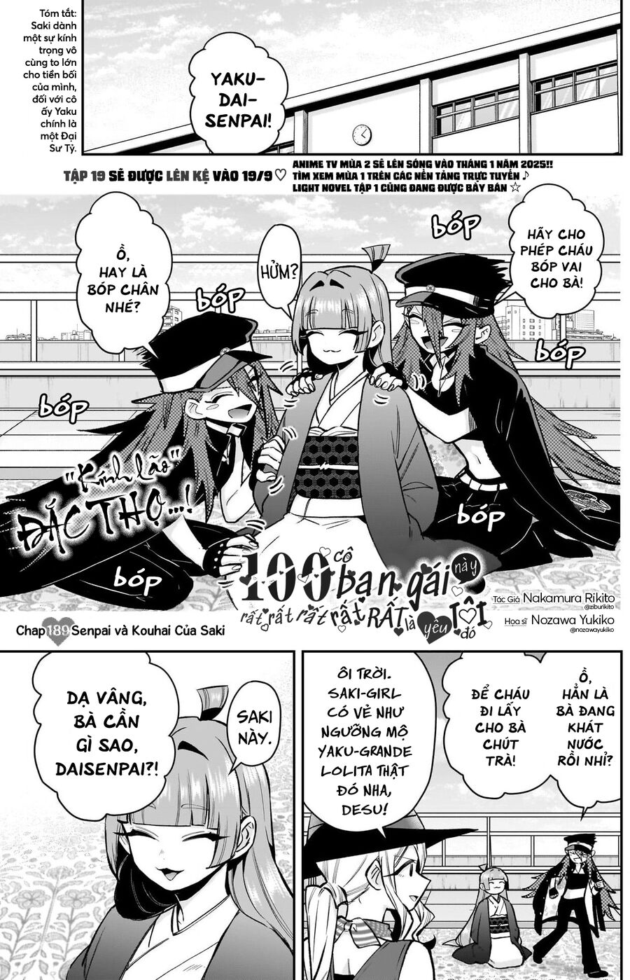 100 Cô Bạn Gái Này Rất, Rất, Rất, Rất, Rất Là Yêu Tôi Đó Chapter 189 - 2