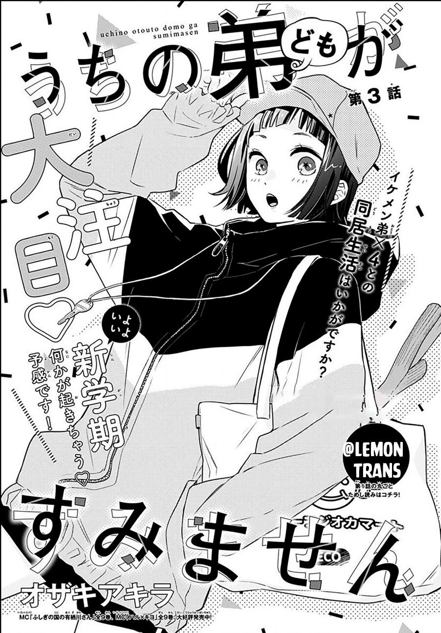 Xin Lỗi Nhé Mấy Đứa Em Của Tôi. Chapter 3 - 3
