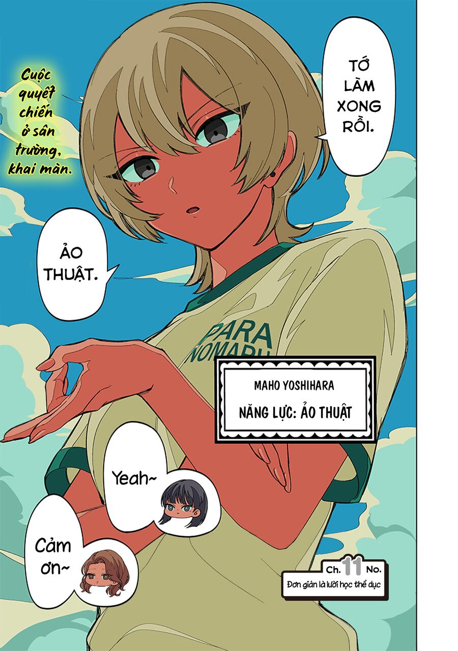Các Cô Nàng Gal Luôn Nói Những Điều Phi Thường: Cuộc Sống Thường Nhật Của Tôi Tại Trung Học Tư Thục Siêu Nhiên Chapter 11 - 4
