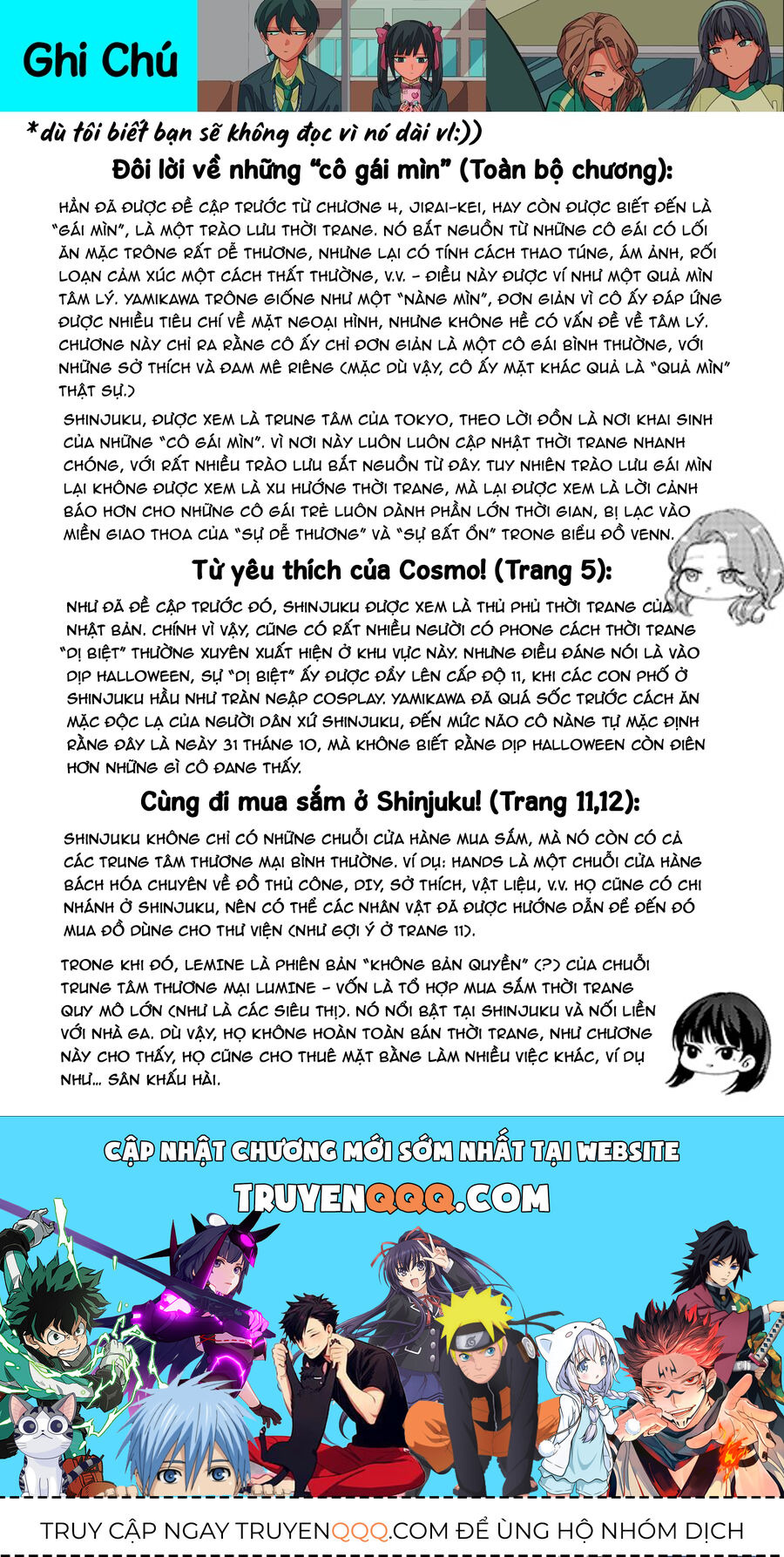 Các Cô Nàng Gal Luôn Nói Những Điều Phi Thường: Cuộc Sống Thường Nhật Của Tôi Tại Trung Học Tư Thục Siêu Nhiên Chapter 12 - 19