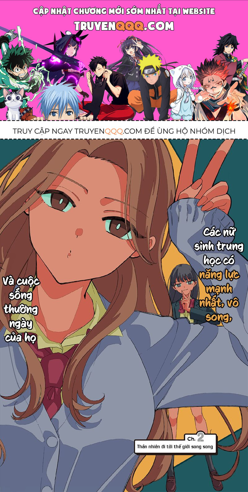 Các Cô Nàng Gal Luôn Nói Những Điều Phi Thường: Cuộc Sống Thường Nhật Của Tôi Tại Trung Học Tư Thục Siêu Nhiên Chapter 2 - 1