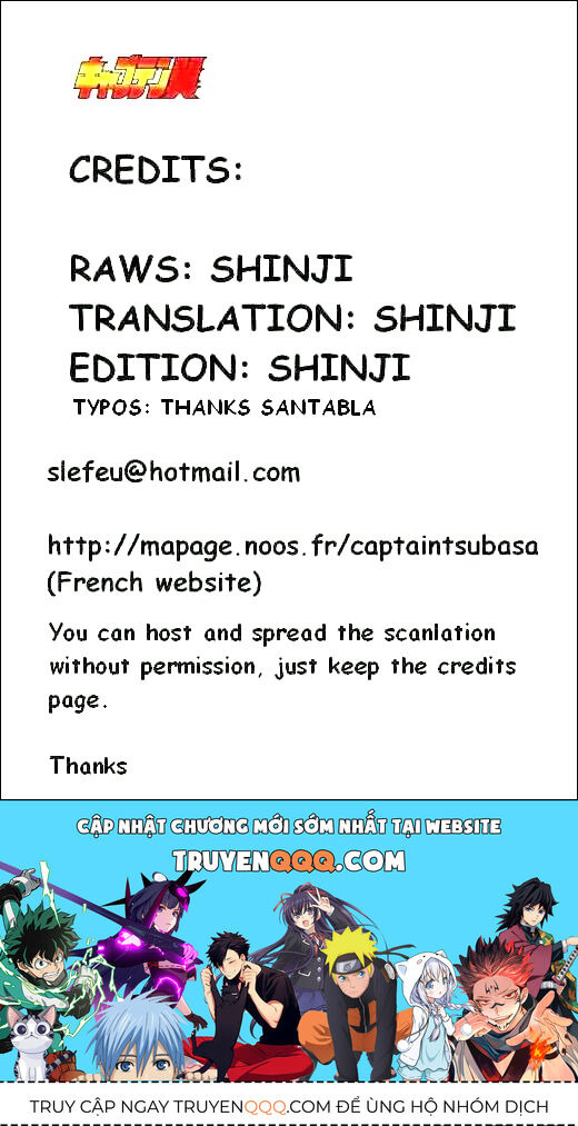 Tsubasa - Giấc Mơ Sân Cỏ Chapter 17 - 19
