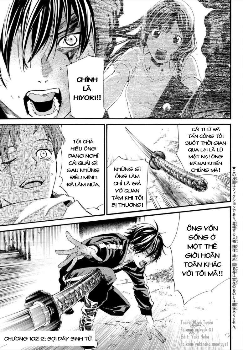 Vị Thần Lang Thang: Noragami Chapter 102.2 - 2