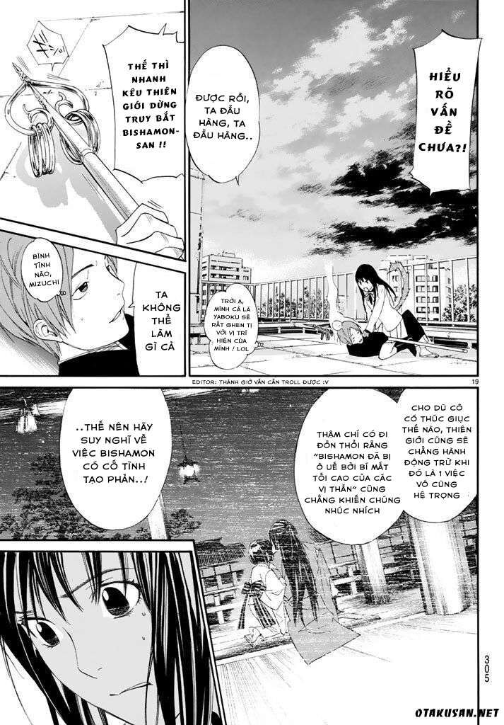 Vị Thần Lang Thang: Noragami Chapter 62 - 20
