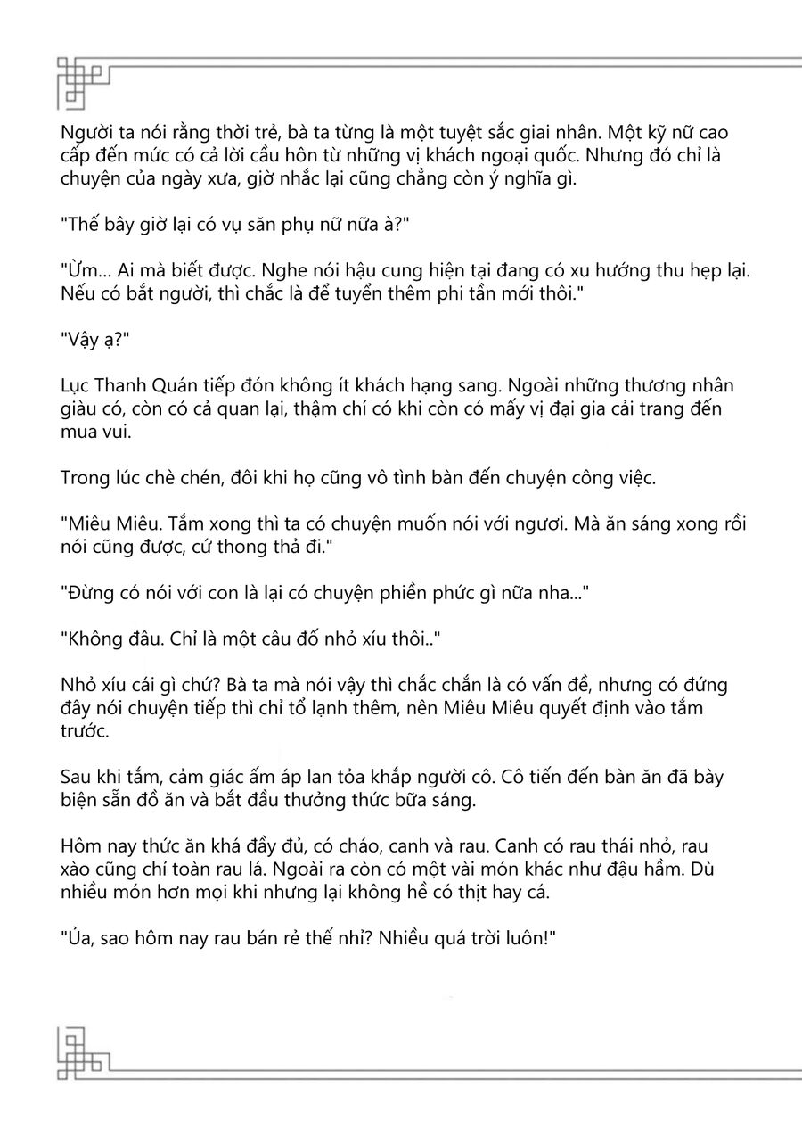 Dược Sư Tự Sự - Sổ Tay Giải Mã Bí Ẩn Chốn Hậu Cung Của Miêu Miêu Chapter 9.5 - 11