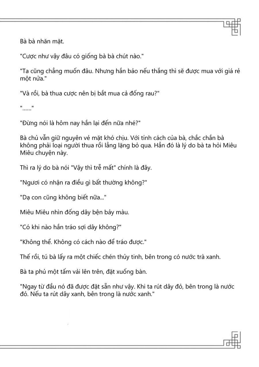 Dược Sư Tự Sự - Sổ Tay Giải Mã Bí Ẩn Chốn Hậu Cung Của Miêu Miêu Chapter 9.5 - 14