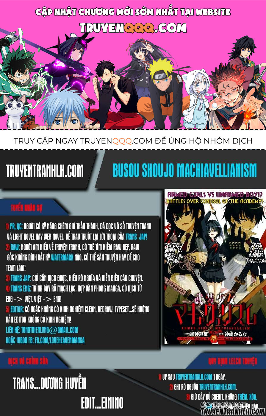 Vũ Trang Thiếu Nữ Machiavellism Chapter 30 - 1