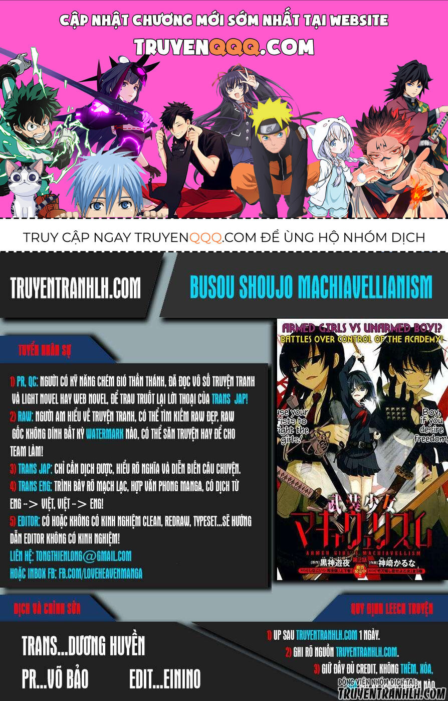 Vũ Trang Thiếu Nữ Machiavellism Chapter 32 - 1