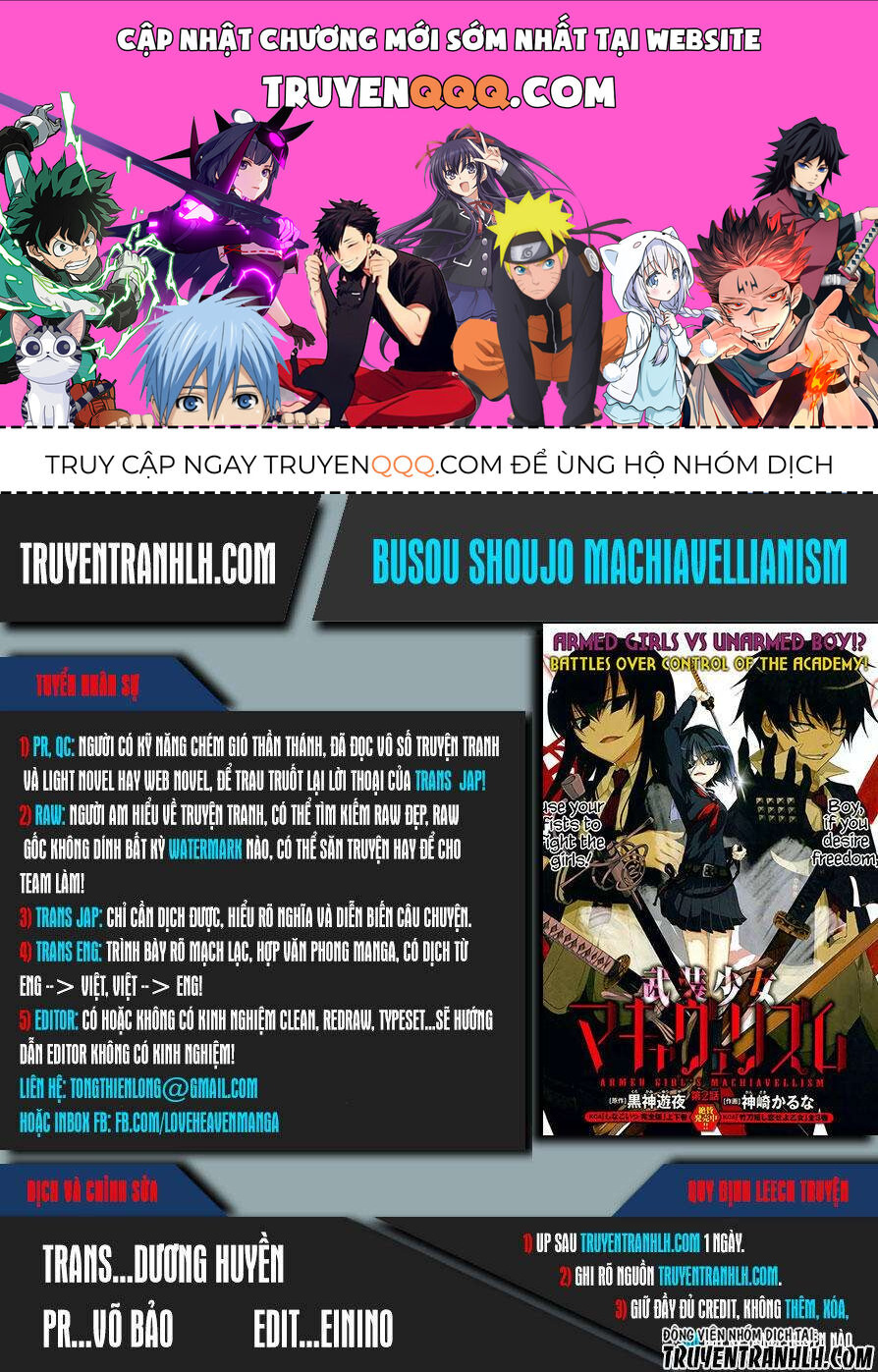 Vũ Trang Thiếu Nữ Machiavellism Chapter 33 - 1