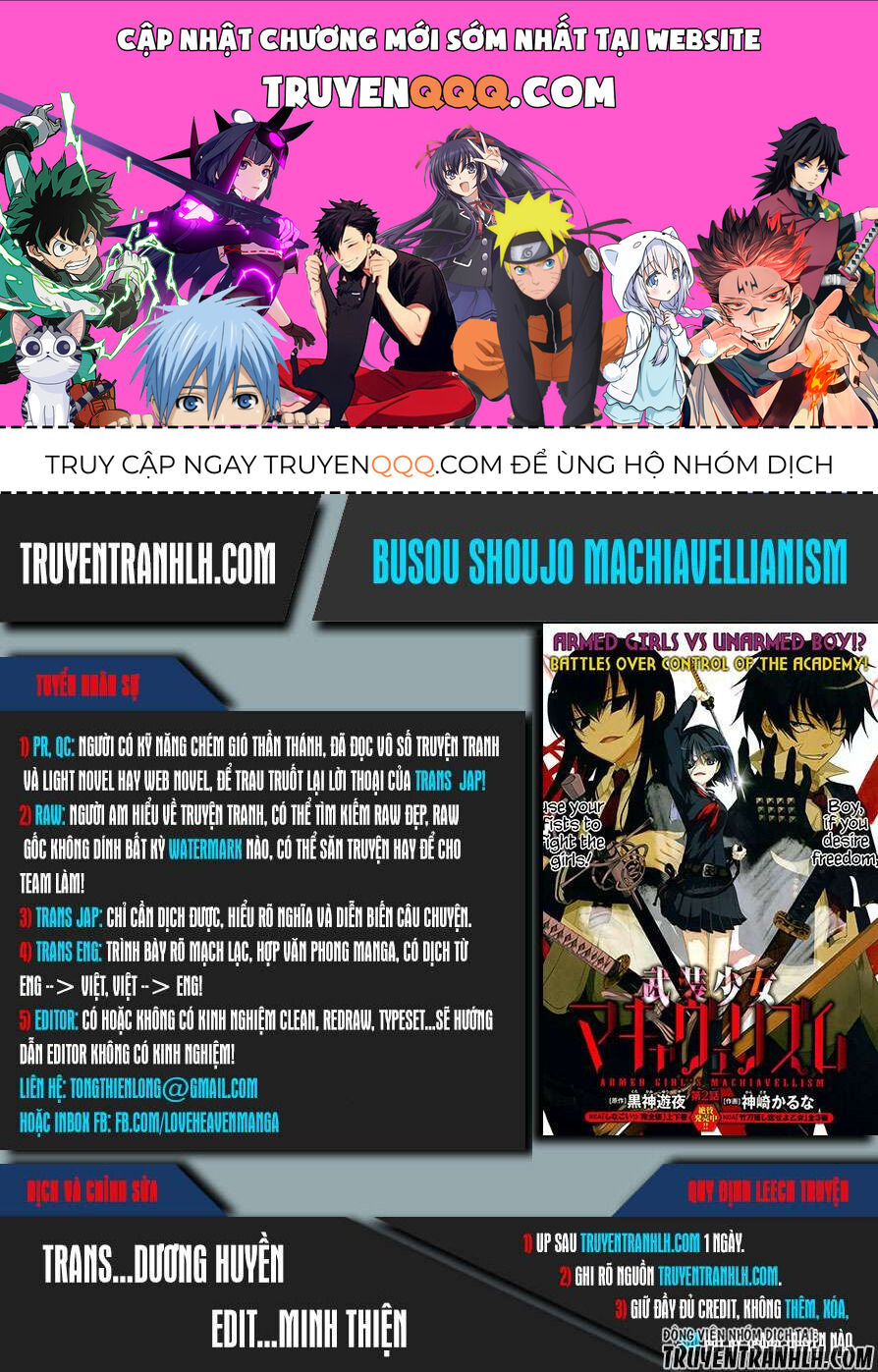 Vũ Trang Thiếu Nữ Machiavellism Chapter 34 - 1