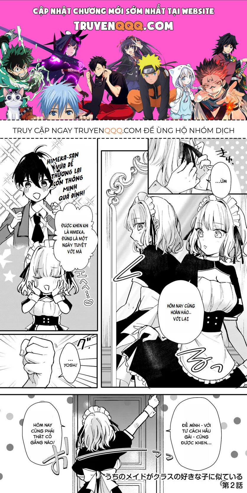 Hầu Gái Nhà Tôi Trông Giống Cô Bạn Cùng Lớp Mà Tôi Thích Chapter 2 - 1