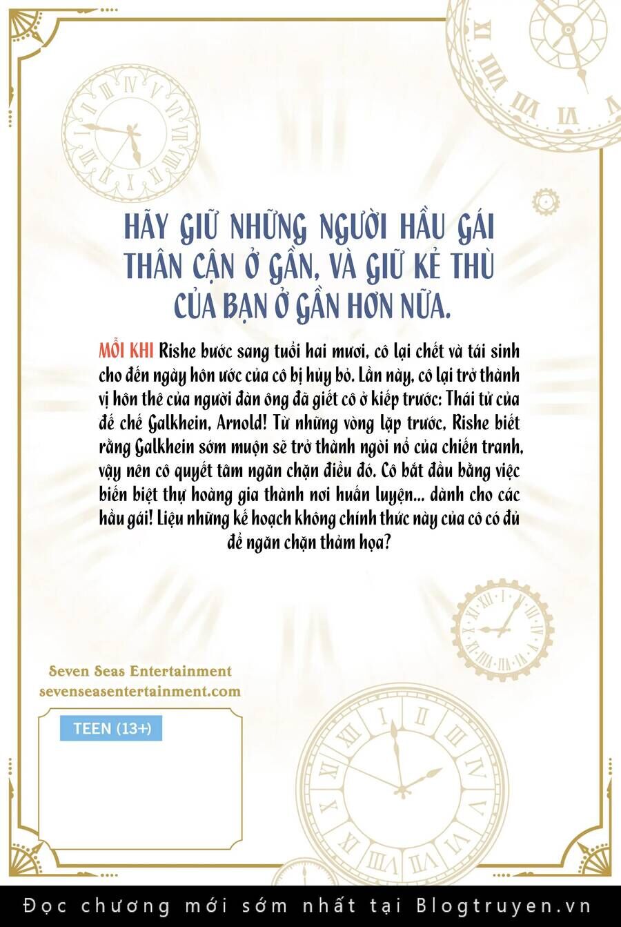 Nữ Phụ Phản Diện Ở Kiếp Thứ 7 Muốn Tận Hưởng Cuộc Sống Hôn Nhân Ở Địch Quốc Chapter 10.5 - 12