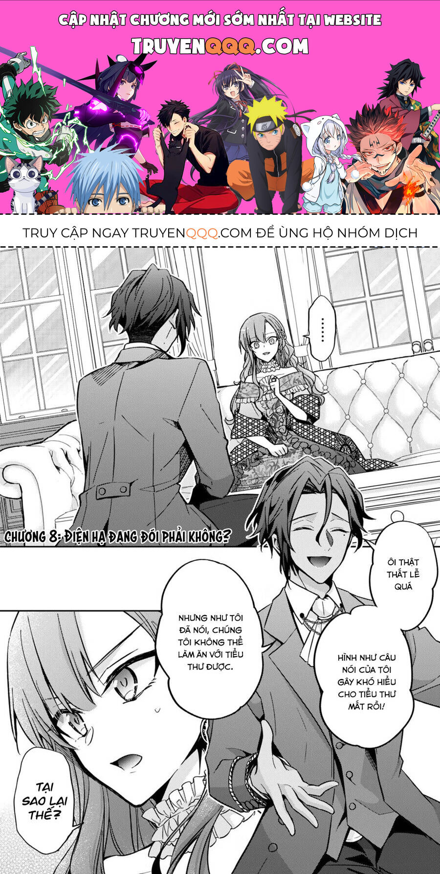 Nữ Phụ Phản Diện Ở Kiếp Thứ 7 Muốn Tận Hưởng Cuộc Sống Hôn Nhân Ở Địch Quốc Chapter 8 - 1