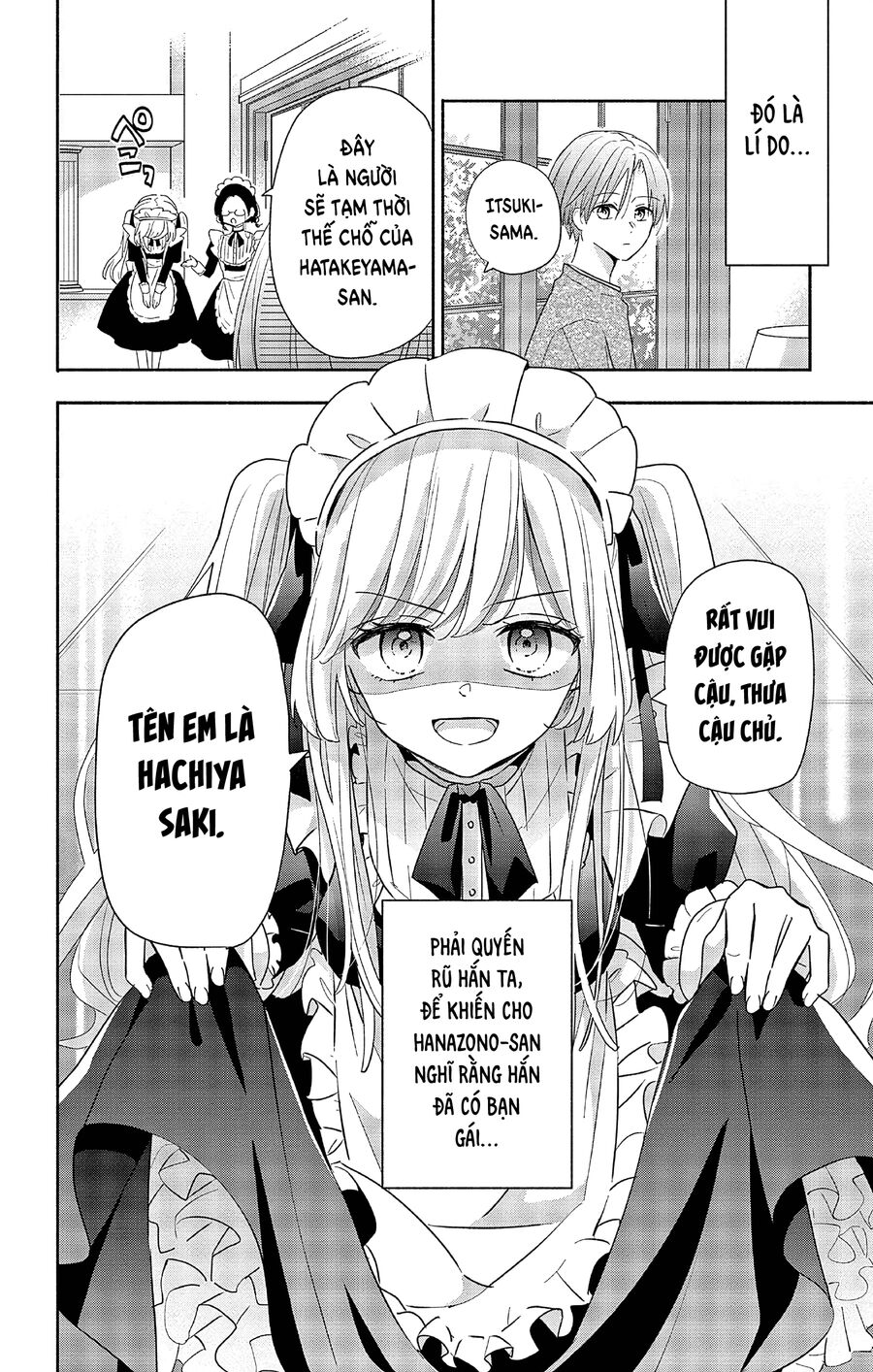 Hầu Gái Hachiya-Kun Biết Yêu Chapter 1 - 17