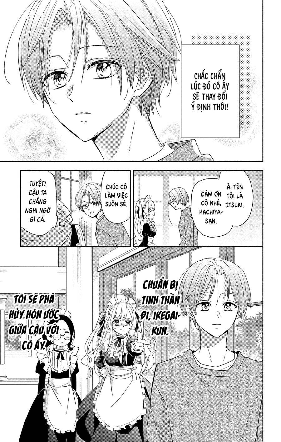 Hầu Gái Hachiya-Kun Biết Yêu Chapter 1 - 18