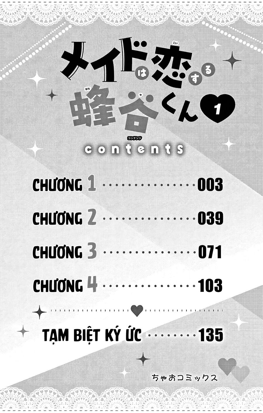 Hầu Gái Hachiya-Kun Biết Yêu Chapter 1 - 3