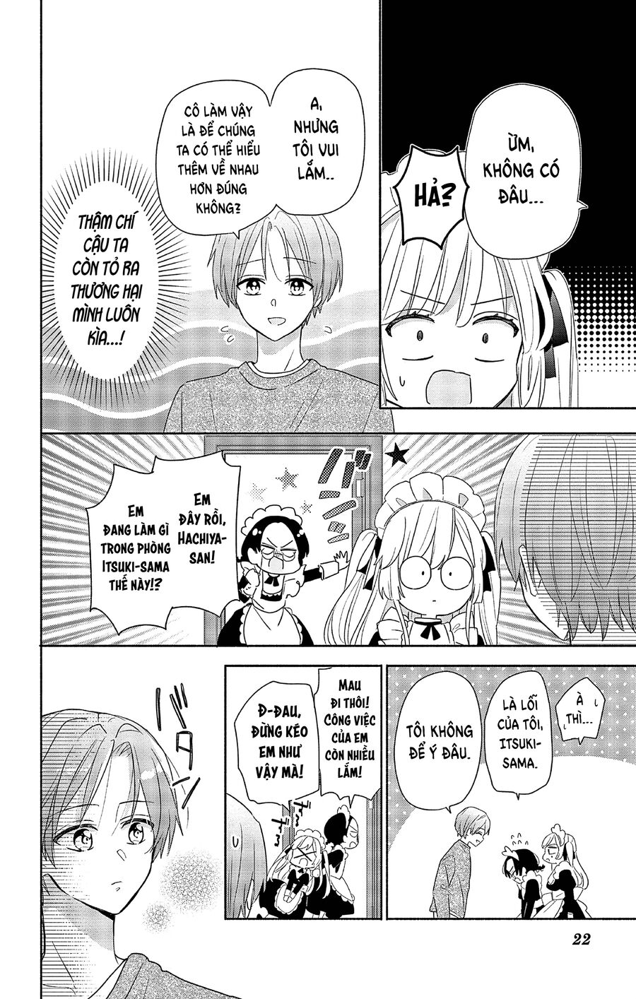 Hầu Gái Hachiya-Kun Biết Yêu Chapter 1 - 23