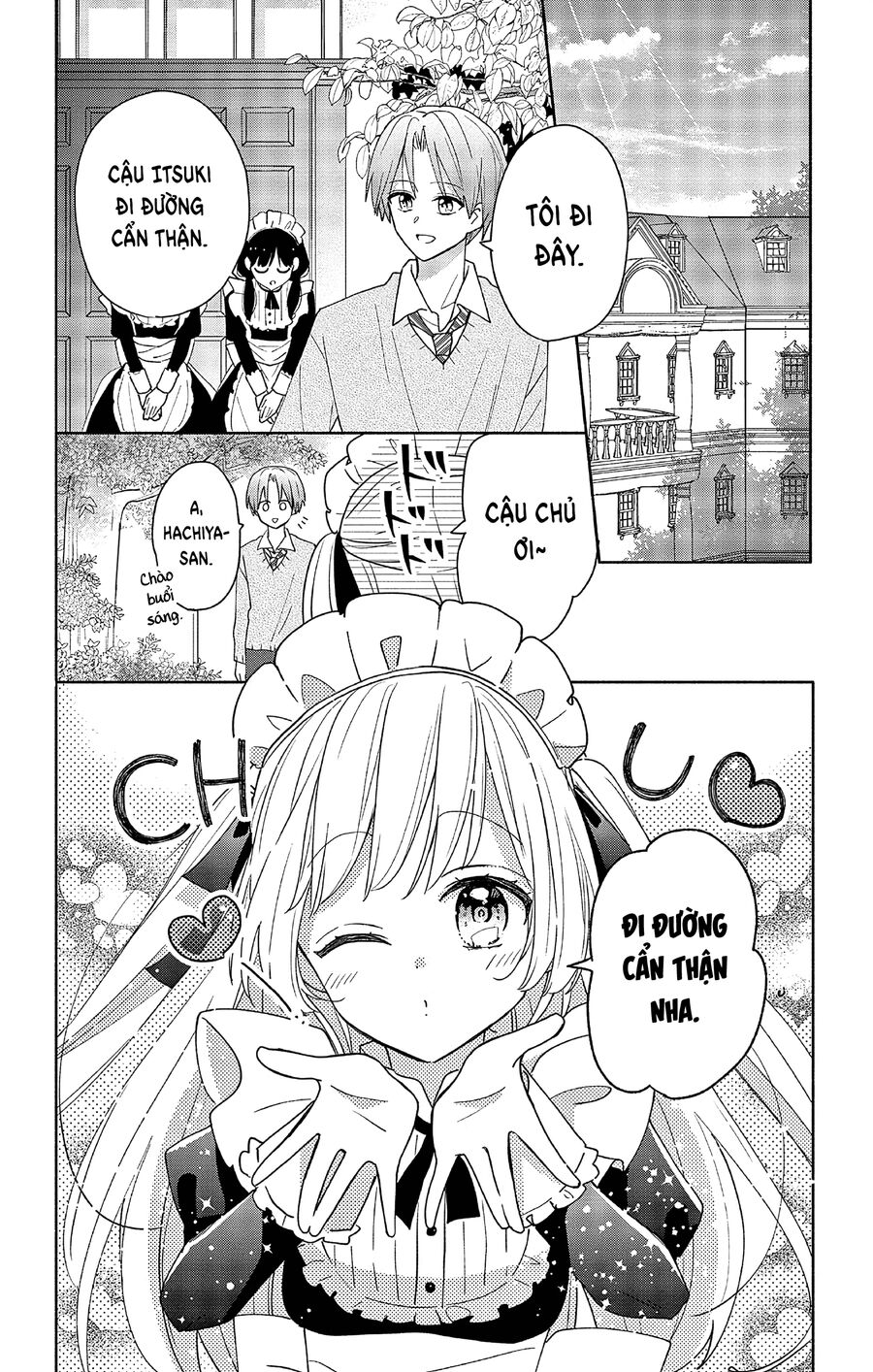 Hầu Gái Hachiya-Kun Biết Yêu Chapter 2 - 3