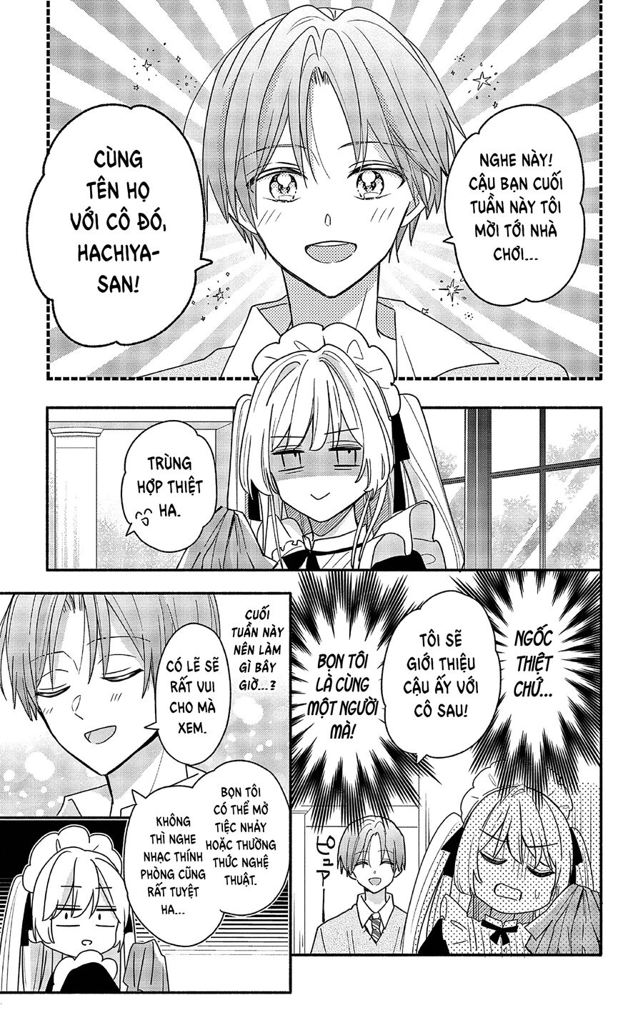 Hầu Gái Hachiya-Kun Biết Yêu Chapter 3 - 6