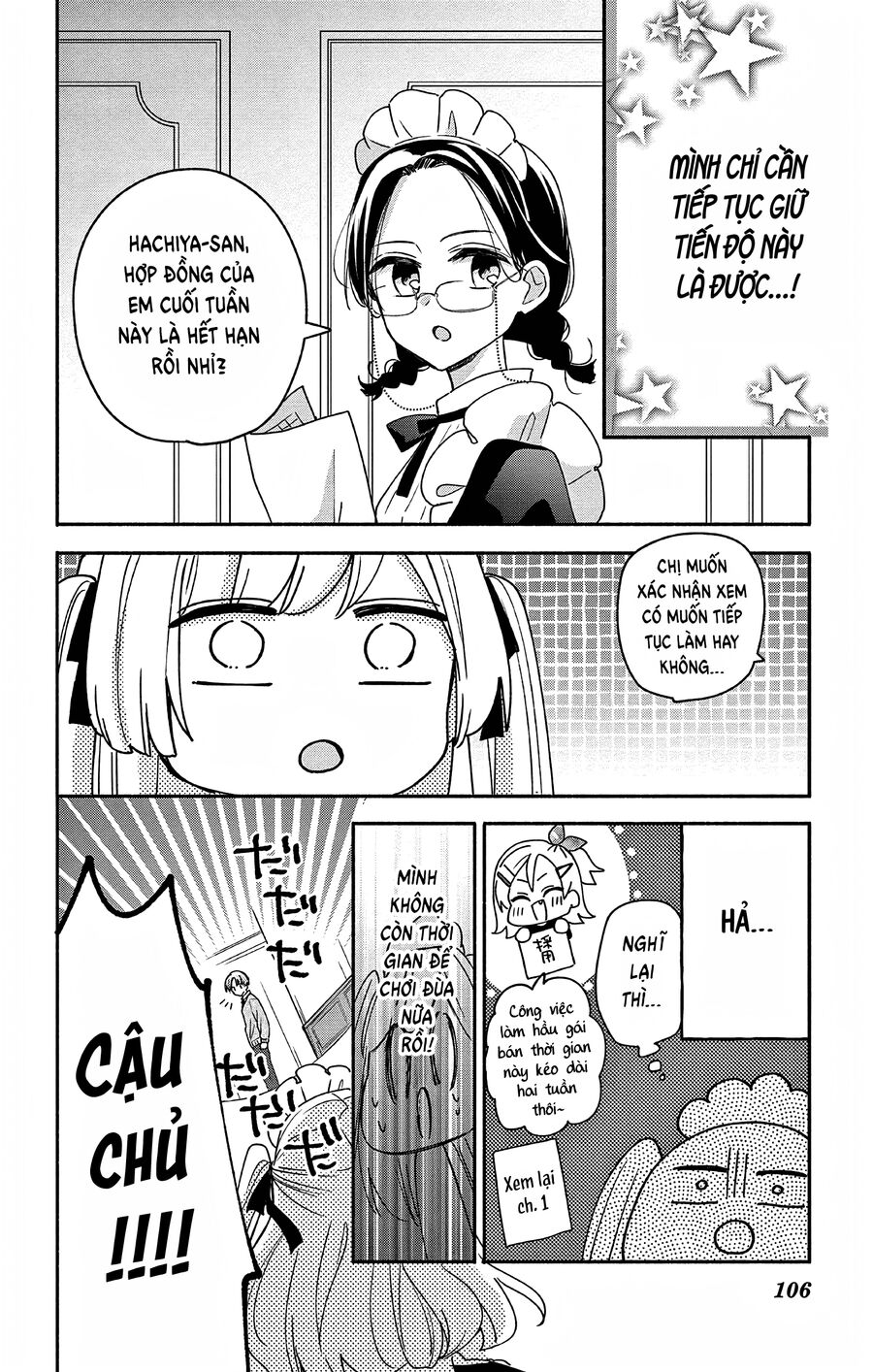 Hầu Gái Hachiya-Kun Biết Yêu Chapter 4 - 5