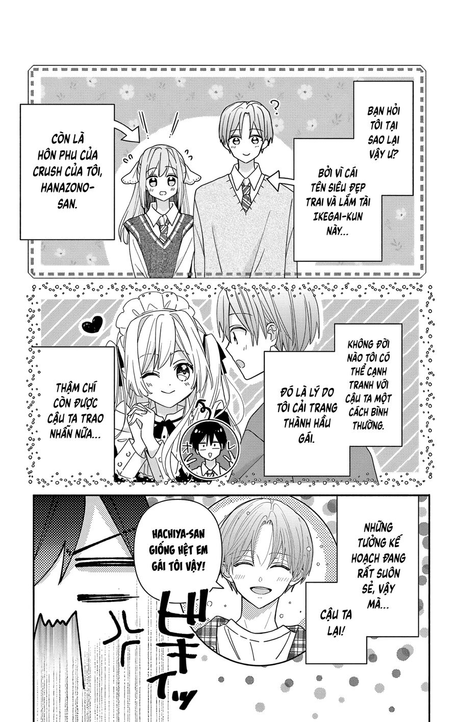 Hầu Gái Hachiya-Kun Biết Yêu Chapter 6 - 4