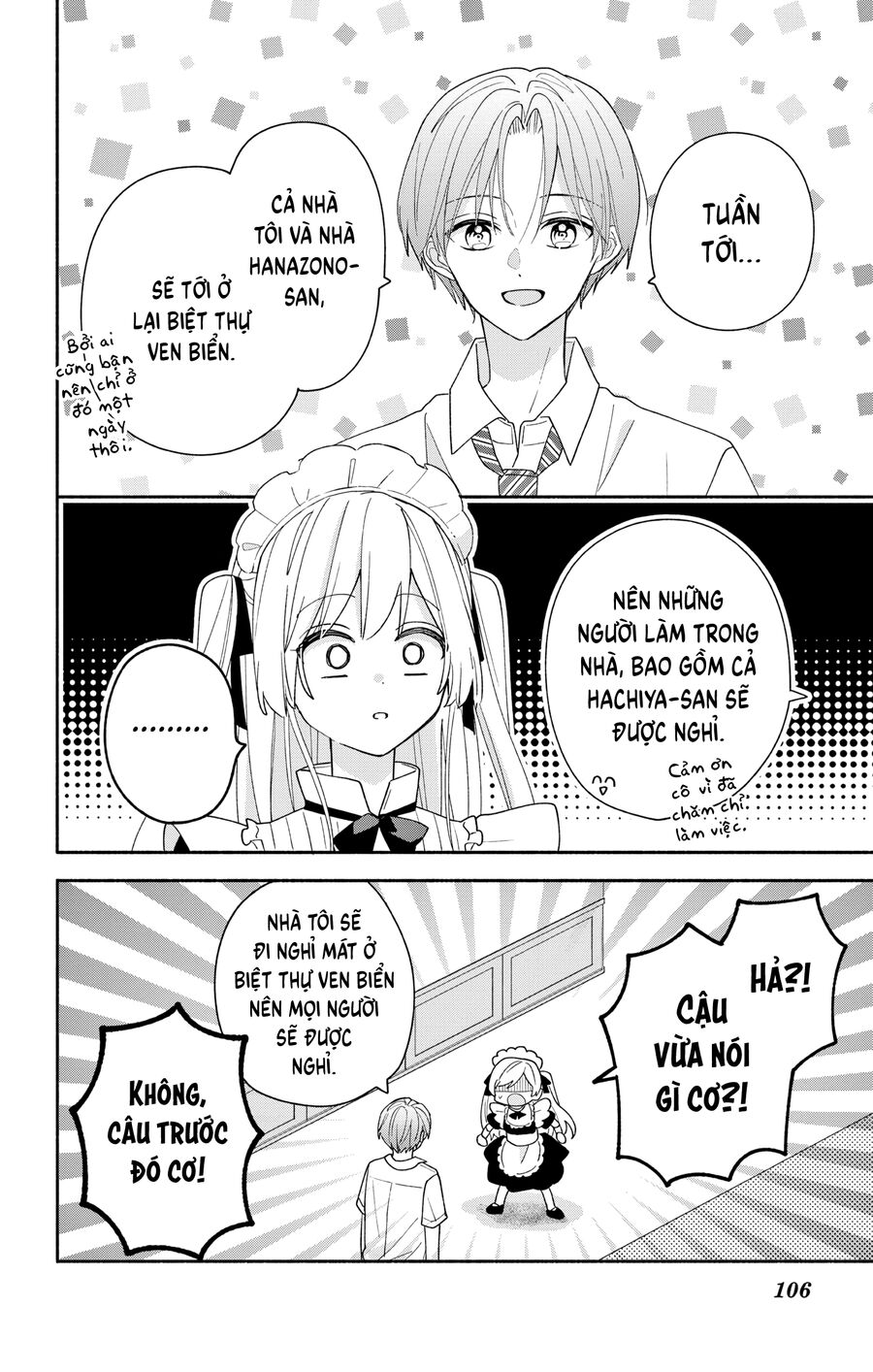 Hầu Gái Hachiya-Kun Biết Yêu Chapter 8 - 7