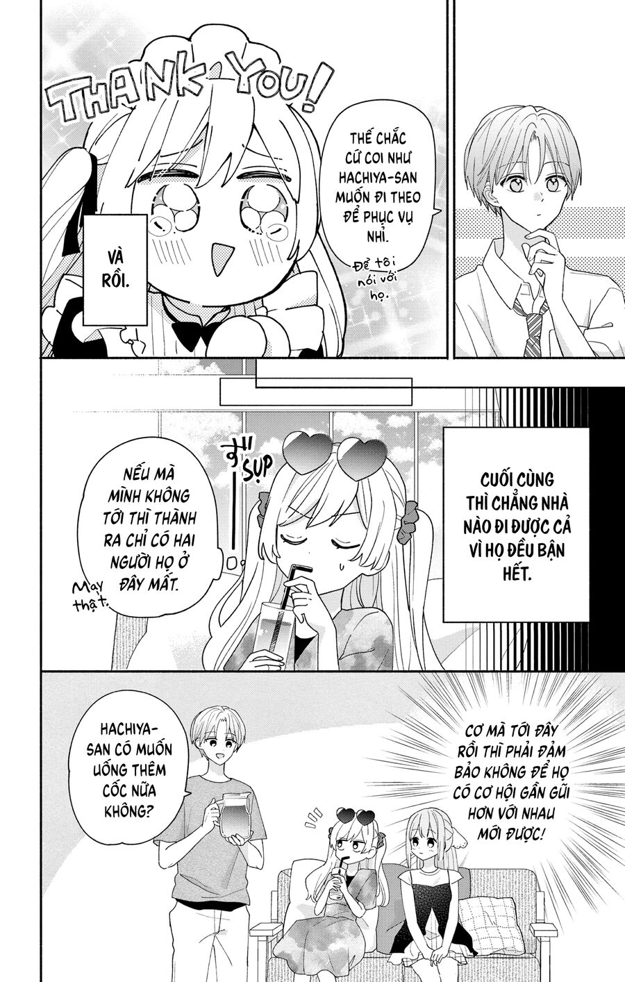 Hầu Gái Hachiya-Kun Biết Yêu Chapter 8 - 9