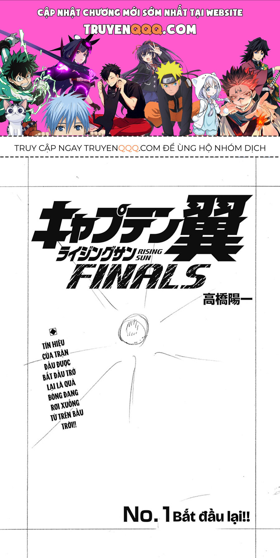 Đội Trưởng Tsubasa - Mặt Trời Mọc - Chung Kết Chapter 1 - 1