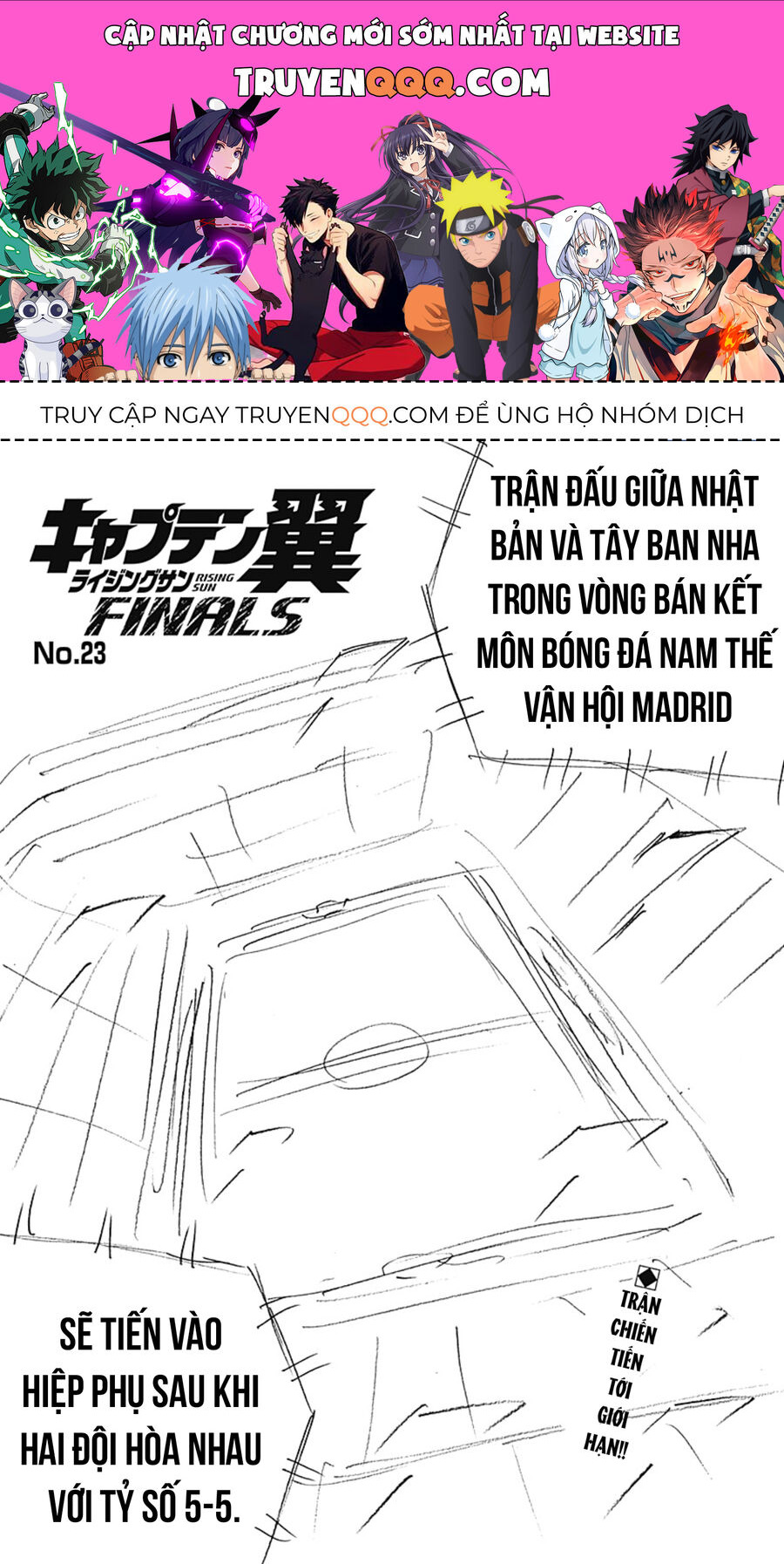 Đội Trưởng Tsubasa - Mặt Trời Mọc - Chung Kết Chapter 23 - 1