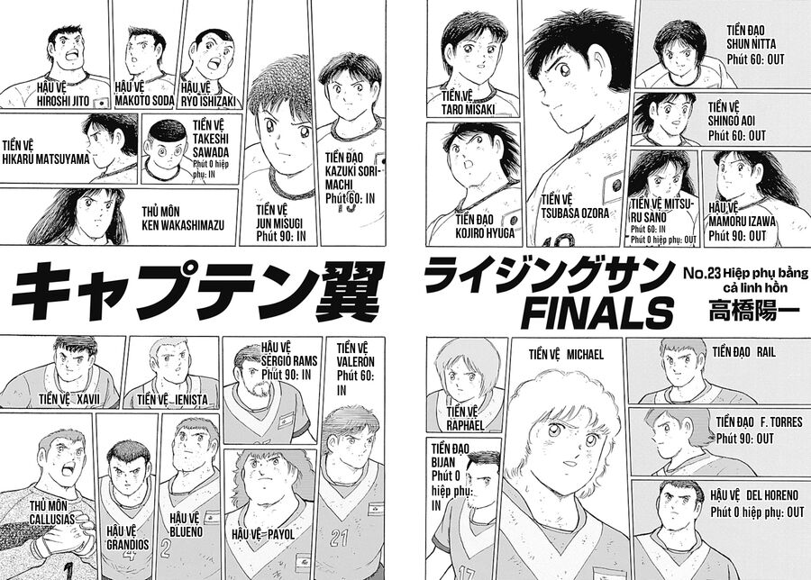 Đội Trưởng Tsubasa - Mặt Trời Mọc - Chung Kết Chapter 23 - 2