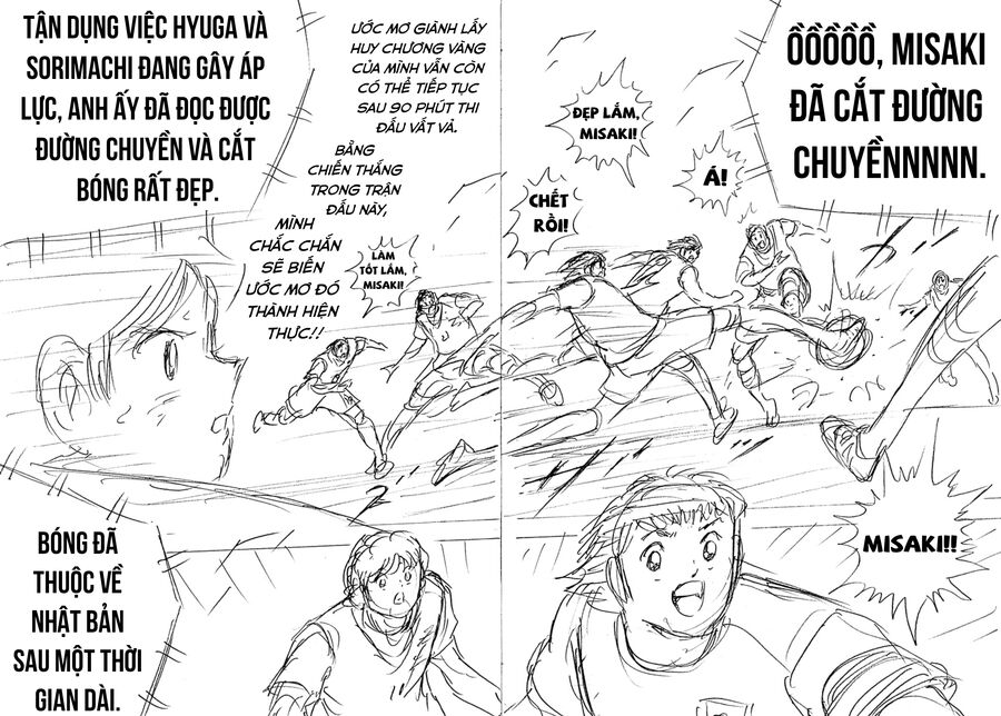 Đội Trưởng Tsubasa - Mặt Trời Mọc - Chung Kết Chapter 25 - 14