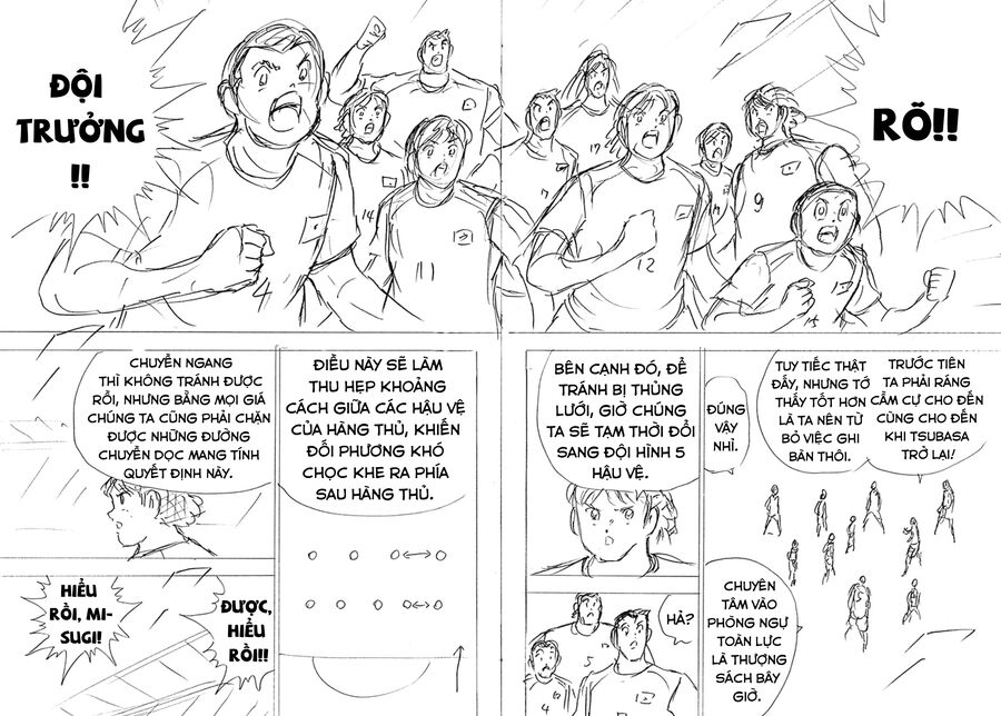 Đội Trưởng Tsubasa - Mặt Trời Mọc - Chung Kết Chapter 32 - 4