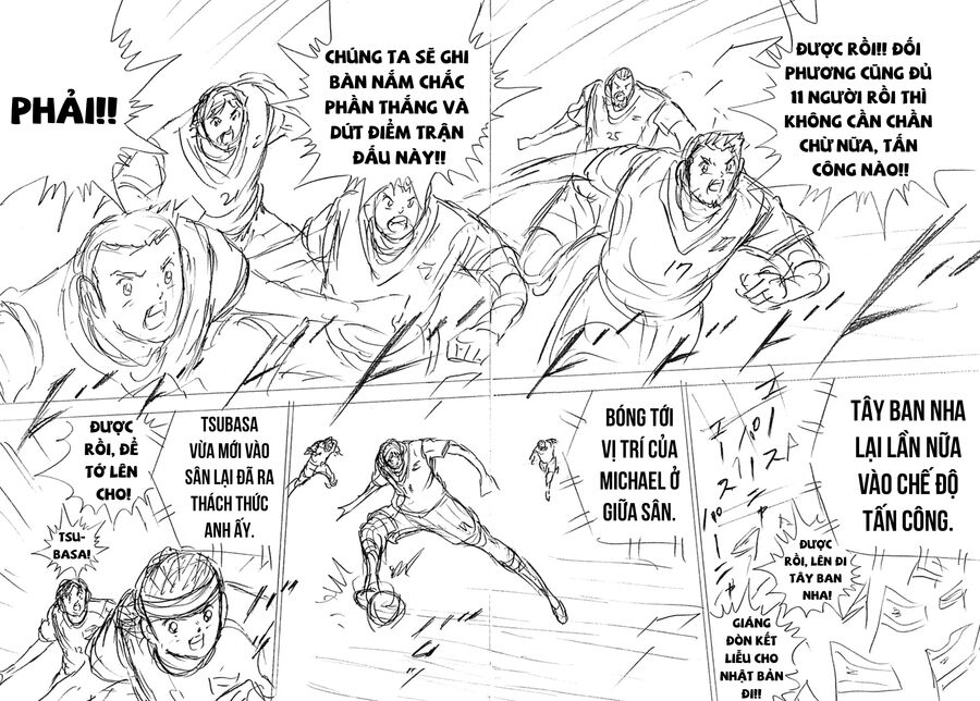 Đội Trưởng Tsubasa - Mặt Trời Mọc - Chung Kết Chapter 34 - 3