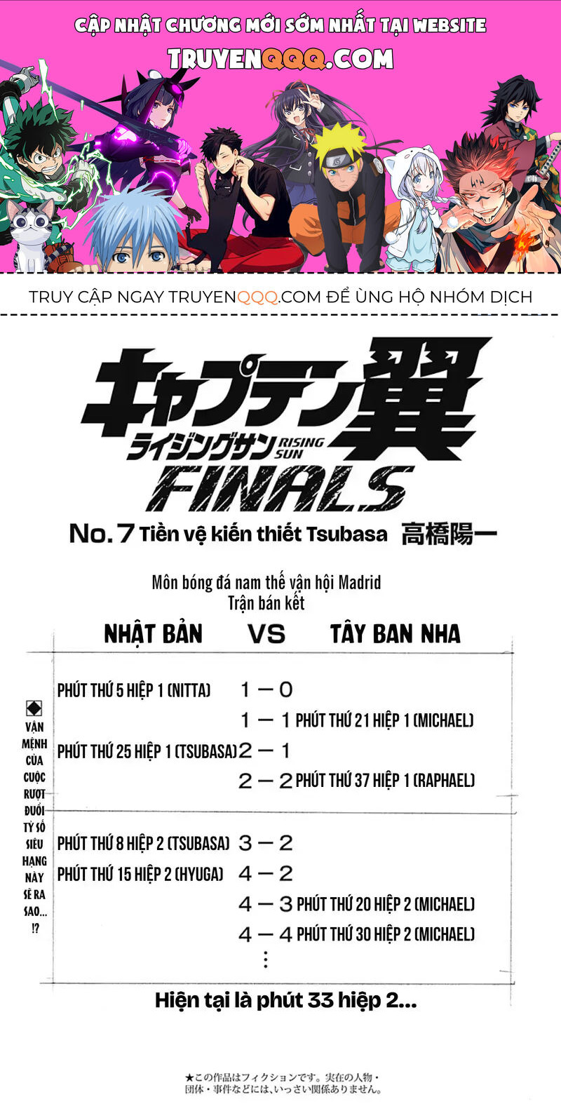 Đội Trưởng Tsubasa - Mặt Trời Mọc - Chung Kết Chapter 7 - 1