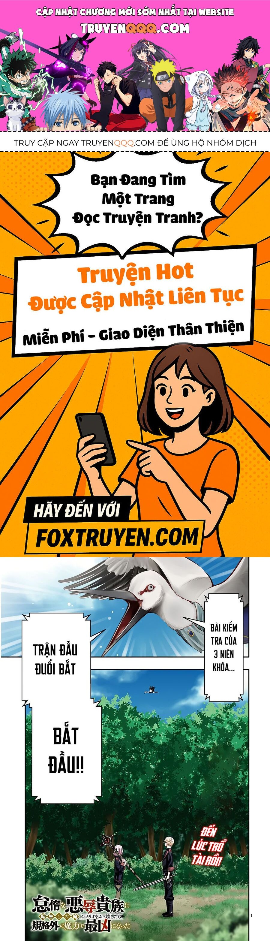 Chuyển Sinh Thành Quý Tộc Phản Diện Và Lười Biếng, Tôi Trở Thành Kẻ Mạnh Nhất Học Viện Chapter 11 - 1