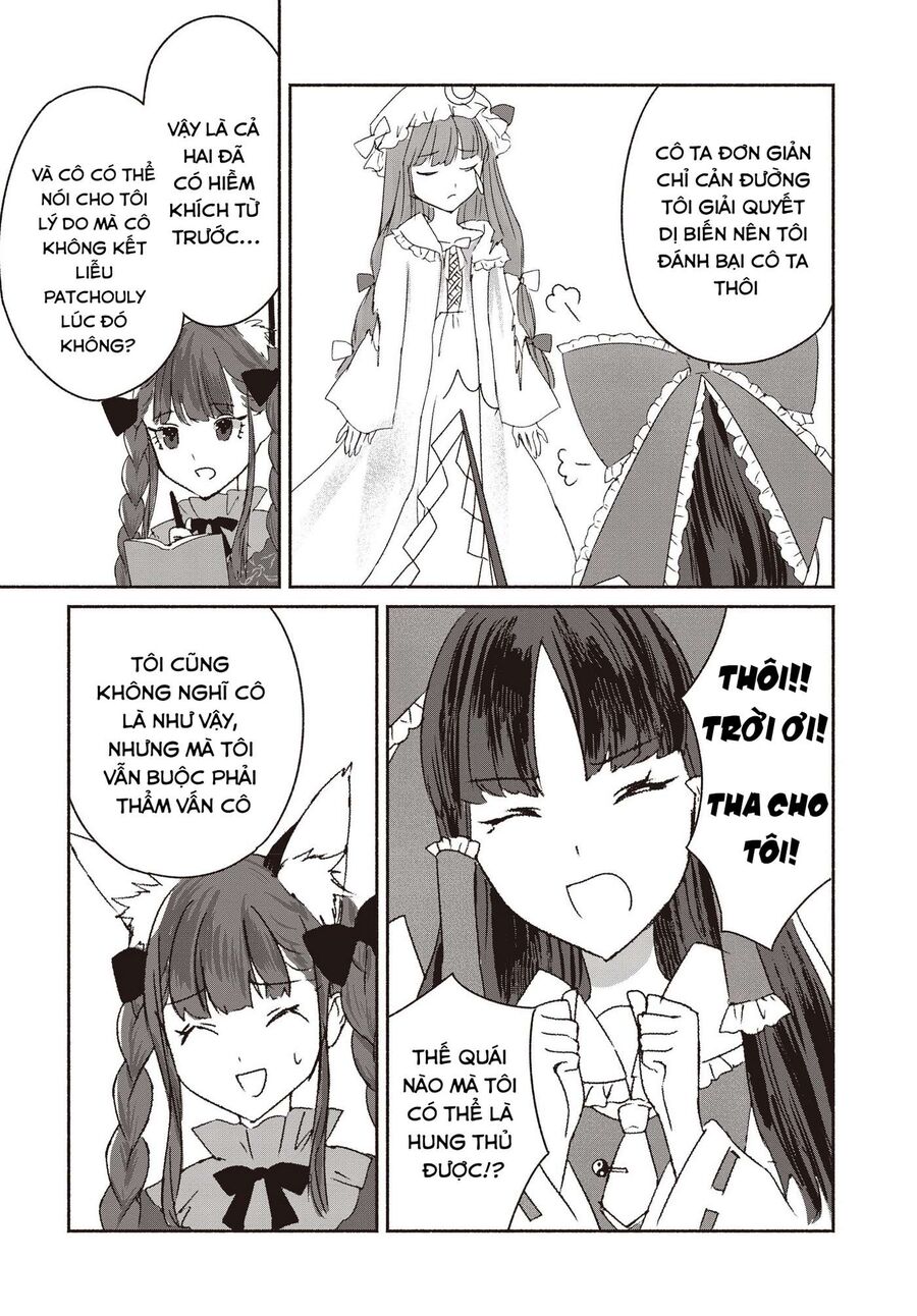 Đông Phương Trí Linh Kỳ Truyện ~ Thám Tử Bất Tuân Satori Chapter 1 - 27