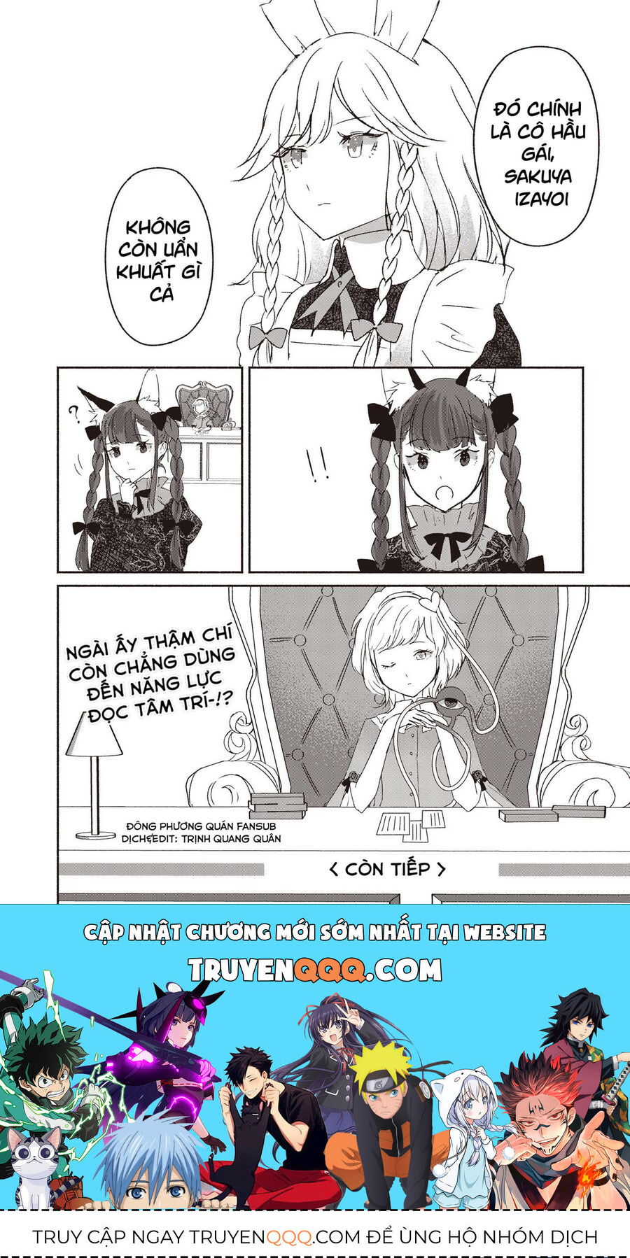 Đông Phương Trí Linh Kỳ Truyện ~ Thám Tử Bất Tuân Satori Chapter 1 - 36