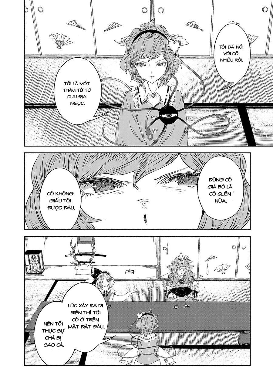 Đông Phương Trí Linh Kỳ Truyện ~ Thám Tử Bất Tuân Satori Chapter 11 - 12