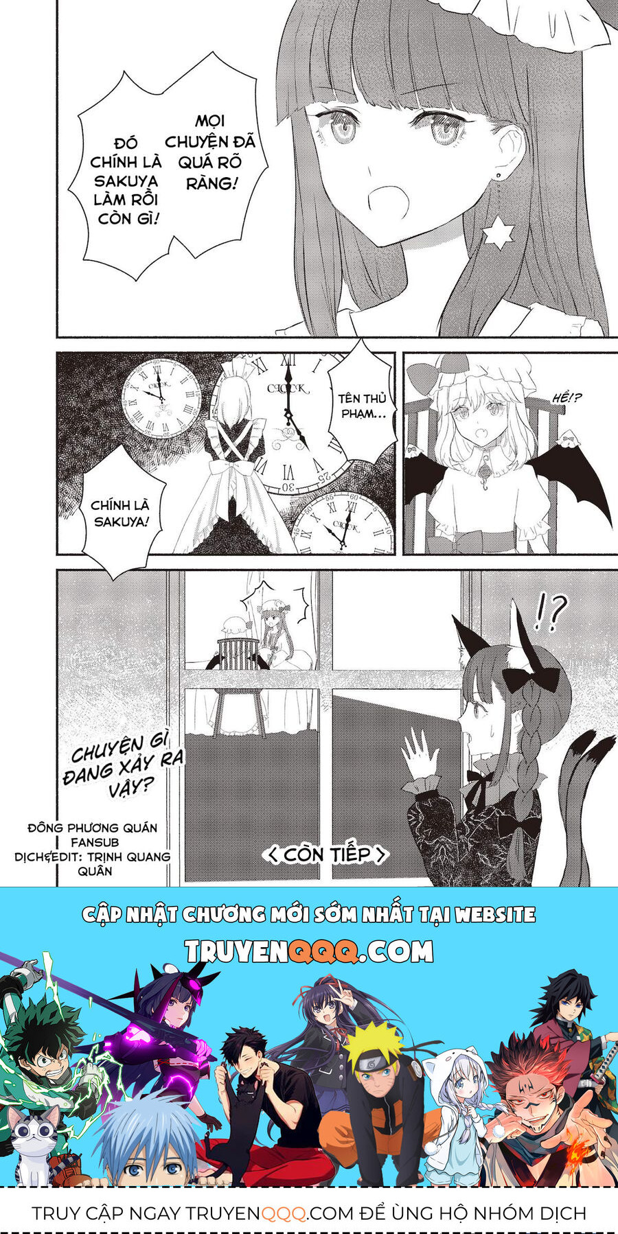 Đông Phương Trí Linh Kỳ Truyện ~ Thám Tử Bất Tuân Satori Chapter 2 - 22