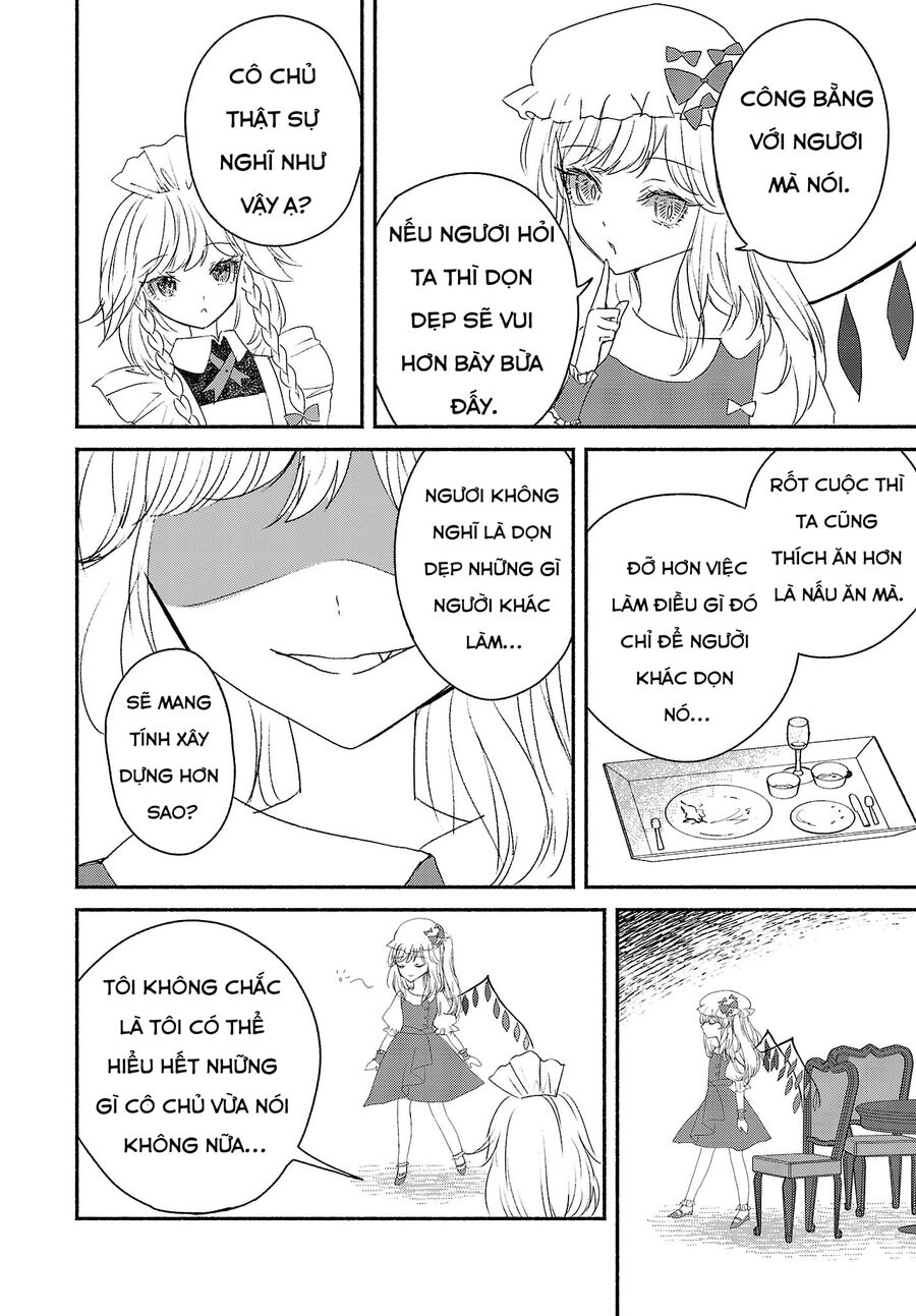 Đông Phương Trí Linh Kỳ Truyện ~ Thám Tử Bất Tuân Satori Chapter 3.5 - 4