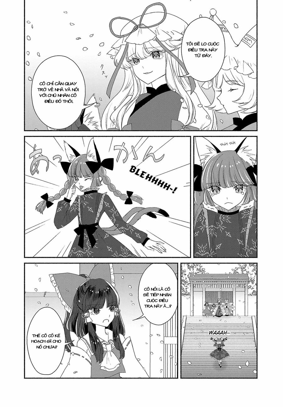 Đông Phương Trí Linh Kỳ Truyện ~ Thám Tử Bất Tuân Satori Chapter 5 - 17