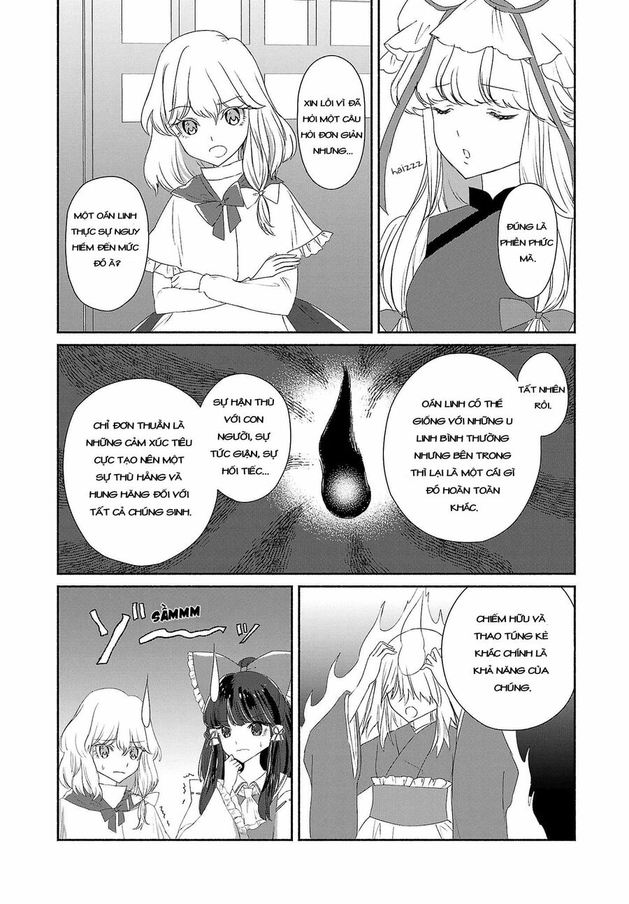 Đông Phương Trí Linh Kỳ Truyện ~ Thám Tử Bất Tuân Satori Chapter 5 - 4